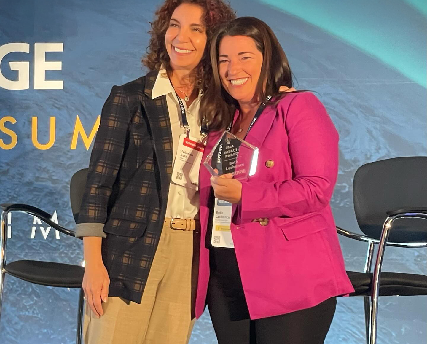 Vistage recognizes Global Medical Virtual Assistants CEO, Beth Lachance, with a 2024 Impact Award