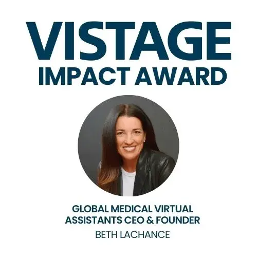 Vistage Impact Award 2024 - Global Medical Virtual Assistants